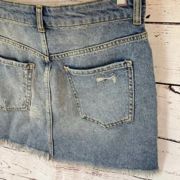 NWT Free People Side Stripe Mini Skirt - Picture 11 of 11